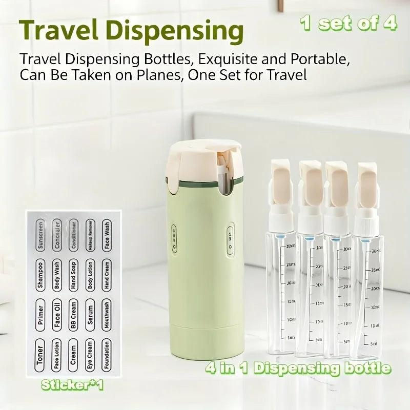 AquaPaws 4-in-1 Travel Bottle