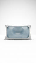 Cooling gel contour pillow